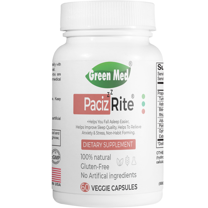 Green Med PacizRite - Calm Better Sleeping Quality